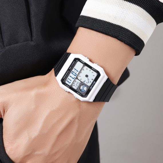 Годинник наручний Skmei 2347WTBK White-Black | Зображення 3