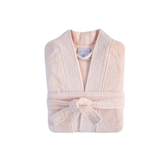 Халат Irya 9104 Туреччина L/XL  Махра Пудровий