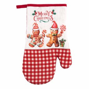 Прихватка-перчатка Ardesto Christmas Gingerbread ART05HG 18х30 см