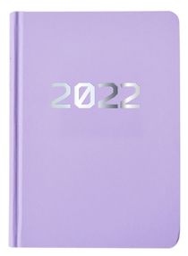 Планировщик еженедельник 4Profi формат A6 Датированный 2022 96 листов сиреневый 904792
