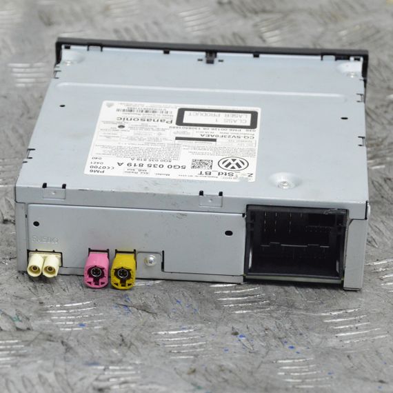 Мультимедійний рідер Volkswagen Golf VII 2012-2020 Магнітола Фольксваген Гольф 7 5G0035819A | Зображення 1