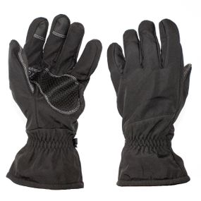 Перчатки зимние тактические UAD PERUN 3 слоя SoftShell сенсорные Черные M