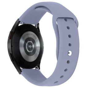 Силіконовий ремінець Sport для Smart Watch 22mm Сірий / Lavender Gray