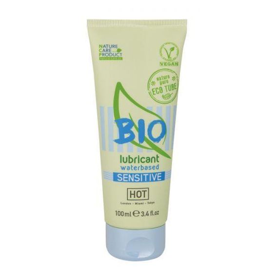 Органічний лубрикант на водній основі Hot Bio Lube Sensitive, 100 мл
