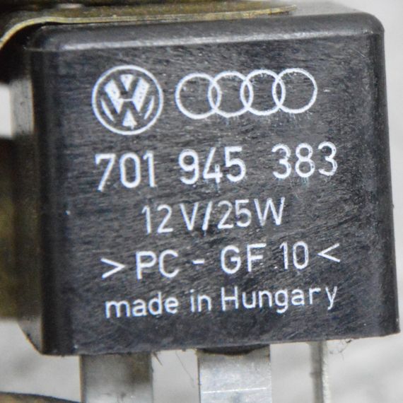 Реле протитуманних фар Volkswagen Golf II Jetta II 1983-1992 Реле світла Фольксваген Гольф 2 Джетта 701945383 | Зображення 2