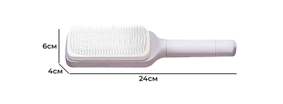 Гребінець масажний самоочисний Hair straightener | Зображення 3