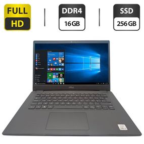 Ультрабук Dell Latitude 3410 / 14" (1920x1080) IPS / Intel Core i3-10110U (2 (4) ядра по 2.1 - 4.1 GHz) / 16 GB DDR4 / 256 GB SSD / Intel UHD Graphics / WebCam б/в
