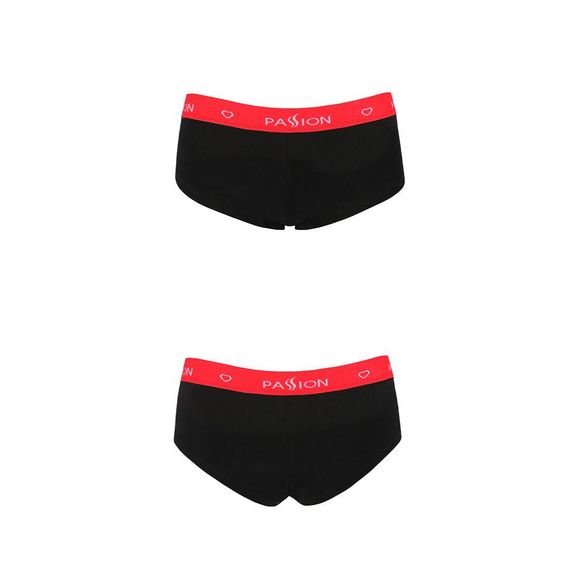 Трусики-шортики Passion PS003 PANTIES black, size XL | Зображення 4