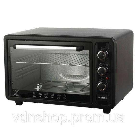 Пічка електро настільна ASEL AF-40-23 1300 Вт 40 л, Духовка електрична піч, Електричні печі для кафе SO-97 | Зображення 2