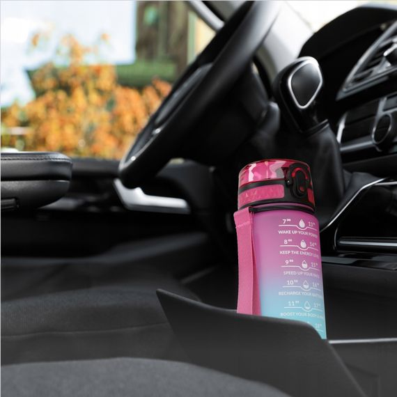 Пляшка для води спортивна 4FIZJO 500 мл 4FJ0628 Pink/Sky Blue (P-5905973400749) | Зображення 7