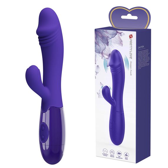 Вібратор - Pretty Love Snappy Vibrator Blue Sex Aura