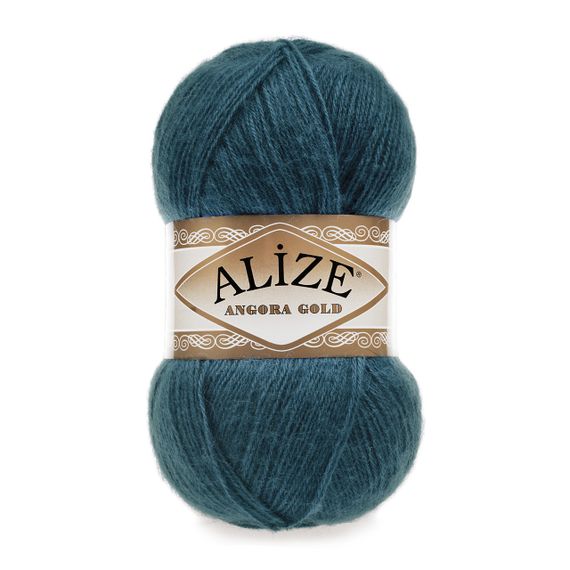 Пряжа Alize Angora Gold No 17 (Алізе Ангора Голд) – 20% вовна, 80% акрил, 100 г / 550 м