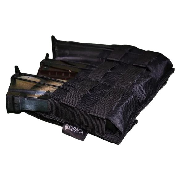 Подсумок под 3 магазина АК Kirasa из кордуры черный (Арт KI233)<br><br> | Зображення 3