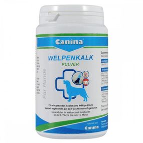 Мінеральний комплекс для цуценят і молодих собак Canina «Welpenkalk» порошок 300 г