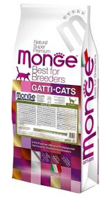 Корм Monge Cat Sensitive сухий з куркою для котів з чутливим травленням 10 кг