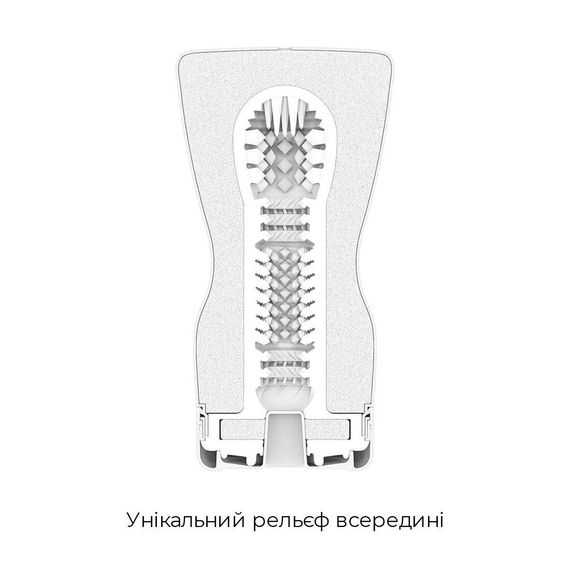 Мастурбатор Tenga Squeeze Tube Cup (м’яка подушечка) STRONG стискається | Зображення 6