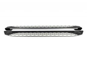 Боковые Подножки Shining V1 (2 шт., Алюминий) для Ford Ranger 2002-2006 гг