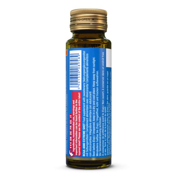 BCAA аминокислота 4000 Extreme Shot (апельсин) 1x60ml | Зображення 1