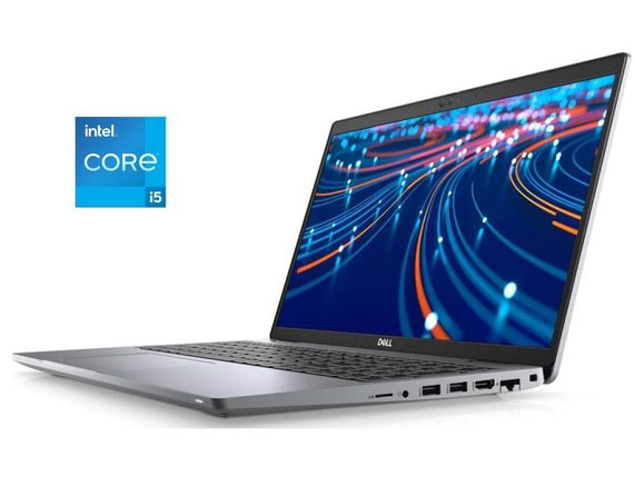 Ультрабук Б-класс Dell Latitude 5520 / 15.6" (1920x1080) IPS / Intel Core i5-1145G7 (4 (8) ядра по 2.6 - 4.4 GHz) / 32 GB DDR4 / 512 GB SSD M.2 / Intel Iris Xe Graphics / WebCam / Win 11 Pro б/у