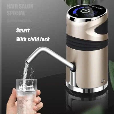 Электрическая помпа для воды Water Dispenser XL-129 серебристая USB | Зображення 5