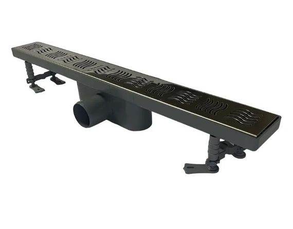 Душовий канал Maxiflow Classic Line 60 см решітка Хвиля 4012.0Y050K.060.1 | Зображення 3