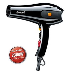 Мощный маленький качественный фен для сушки укладки волос Gemei Gm-1752 2300 Вт электрофен