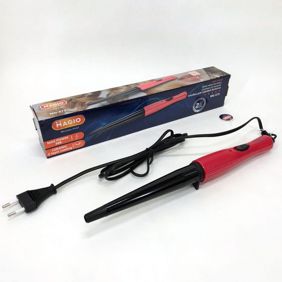 Плойка для обьема Magio MG-675, Плойка для создания объемных причесок Стайлер-плойка локонов UO-76