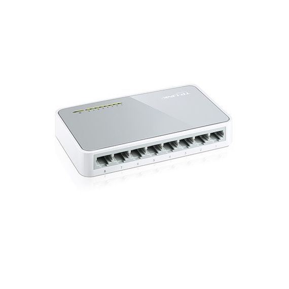 Коммутатор TP-LINK TL-SF1008D 8xFE неуправляемый (TL-SF1008D) | Зображення 1