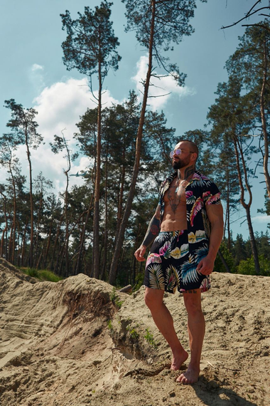 Комплект Пляжник чёрный S | Зображення 3