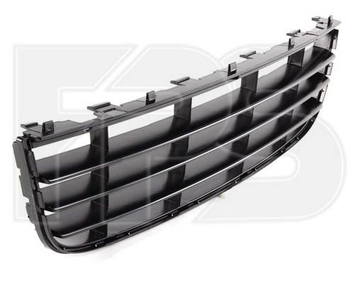 Решетка бампера VW Golf V 07-09 Универсал средняя без хром. Молдинга (FPS) 1K0853677C9B9