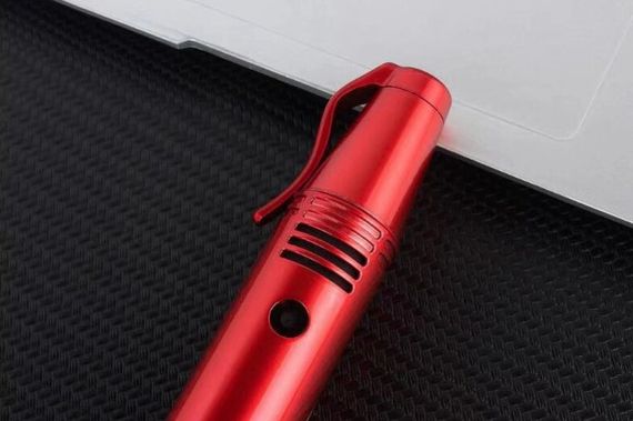 Ручка мобильный телефон портативный с камерой 0.08 MP и Bluetooth AK 007 (Красный) | Зображення 6