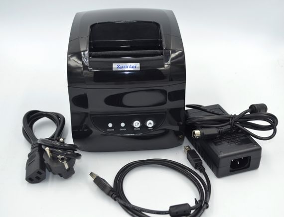 Принтер етикеток Xprinter XP-365B Black (XP-365B) | Зображення 4