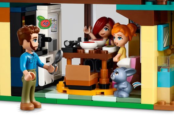 Конструктор LEGO Friends Родинні будинки Оллі й Пейслі (42620) | Зображення 6
