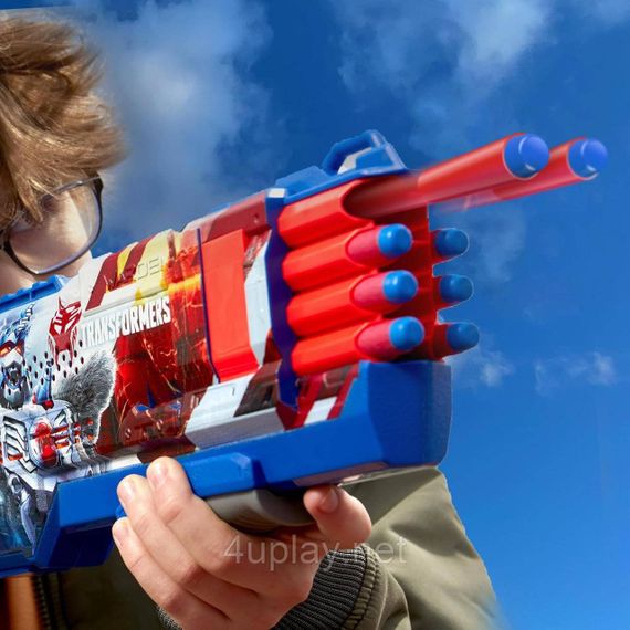 Бластер Nerf Transformers Optimus Primal Dart Blaster. Трансформери Нерф Оптімус Праймал | Зображення 7