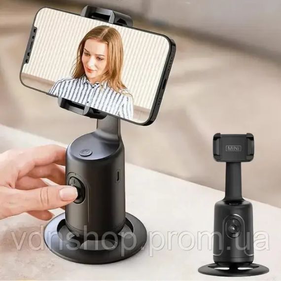 Розумний монопод P01 з датчиком руху Акумуляторний стабілізатор для телефону настільний смарт штатив | Зображення 4