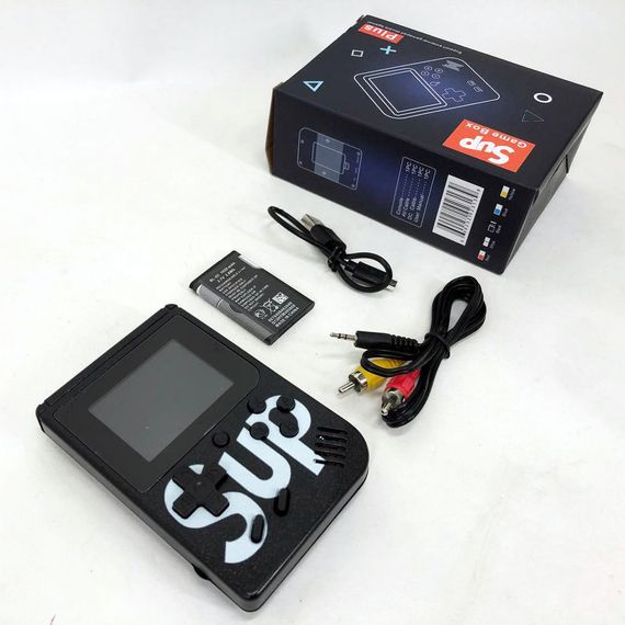 Ігрова приставка Sup Game Box 500 ігор, для телевізора, Ігрова приставка сап денді. Колір: чорний | Зображення 1