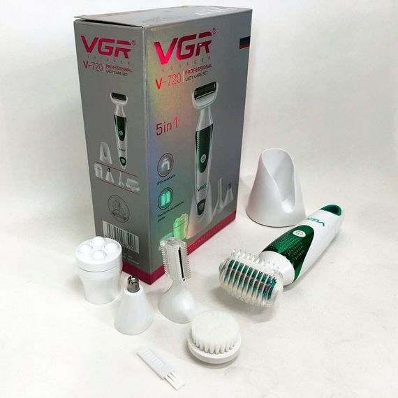 Депілятори для жінок VGR, Епілятор ручний багаторазовий для тіла якісний Депілятор волосся AM-27