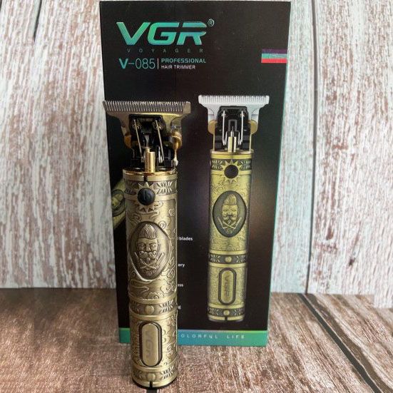 Машинка для стрижки чоловіча VGR V-085 Електробритва з насадками для бороди Машинка окантовка | Зображення 7