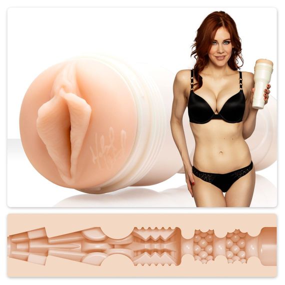 Мастурбатор Fleshlight Girls: Maitland Ward - Toy Meets World, зі зліпка вагіни, дуже ніжний Sex Aura | Зображення 1