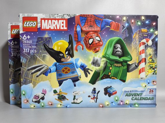 Новорічний адвент-календар 2026 ЛЕГО Супергерої Марвел Оригінал LEGO Marvel Super Heroes Advent Calendar 2026 | Зображення 3