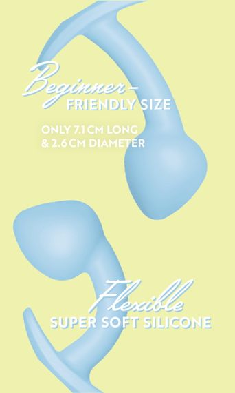 Анальная мини-пробка Mini Butt Plug Sex Aura | Зображення 3