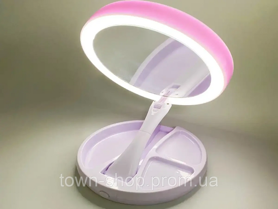 Зеркало косметическое настольное с LED подсветкой 00031 9701 | Зображення 3