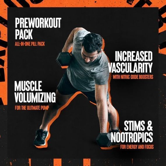 Предтренировочный комплекс Universal Nutrition Animal Pump 30 paks | Зображення 2