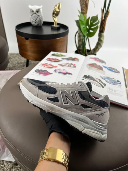 Кросівки чоловічі 990 New Grey Black White , В'єтнам 42 26.5 | Зображення 8