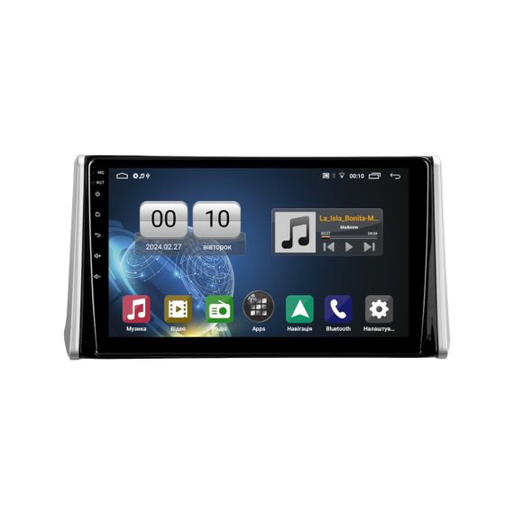 Штатна магнітола серії QIV Q1 під Toyota RAV4 XA50 2018-2020 (F1) (W2) 10 дюймів