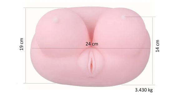 УЦЕНКА - Мастурбатор вагина и анус Pussy & Ass 02, DIS-BS2600178 Sex Aura | Зображення 1