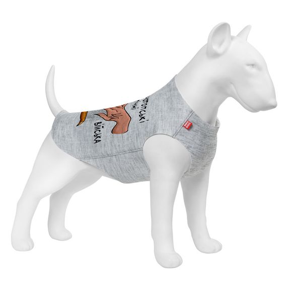 Майка для собак WAUDOG Clothes малюнок "Конотопські магічні війська", M40, B 62-68 см, С 35-40 см