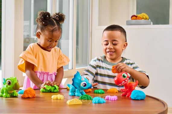 Игровой набор с динозавром Раптор и тестом для лепки Zuru Smashers Junior Dino Raptor | Зображення 8