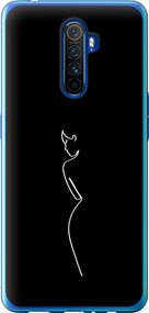 Чехол на Realme X2 Pro Силуэт1 "4590u-1866-17620"