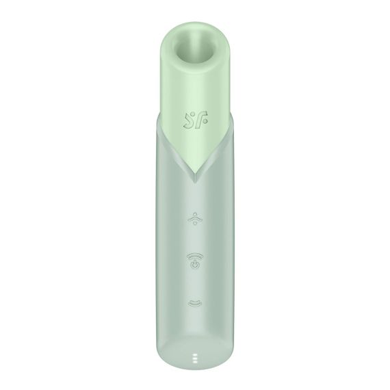 Вакуумний кліторальний стимулятор Satisfyer Naughty Kiss – Air-Pulse, силікон, водозахист, акумулятор | Зображення 2